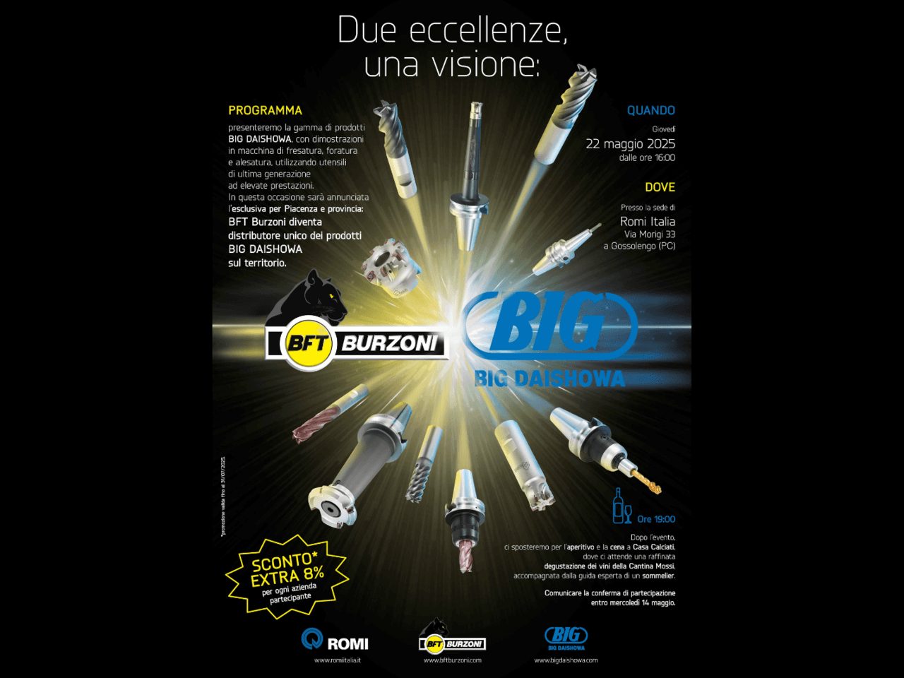 22 maggio 2025 | evento BFT Burzoni e BIG DAISHOWA
